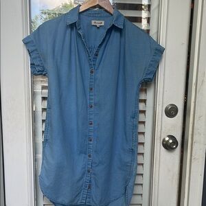 Madewell Light Blue Denim Shirt
